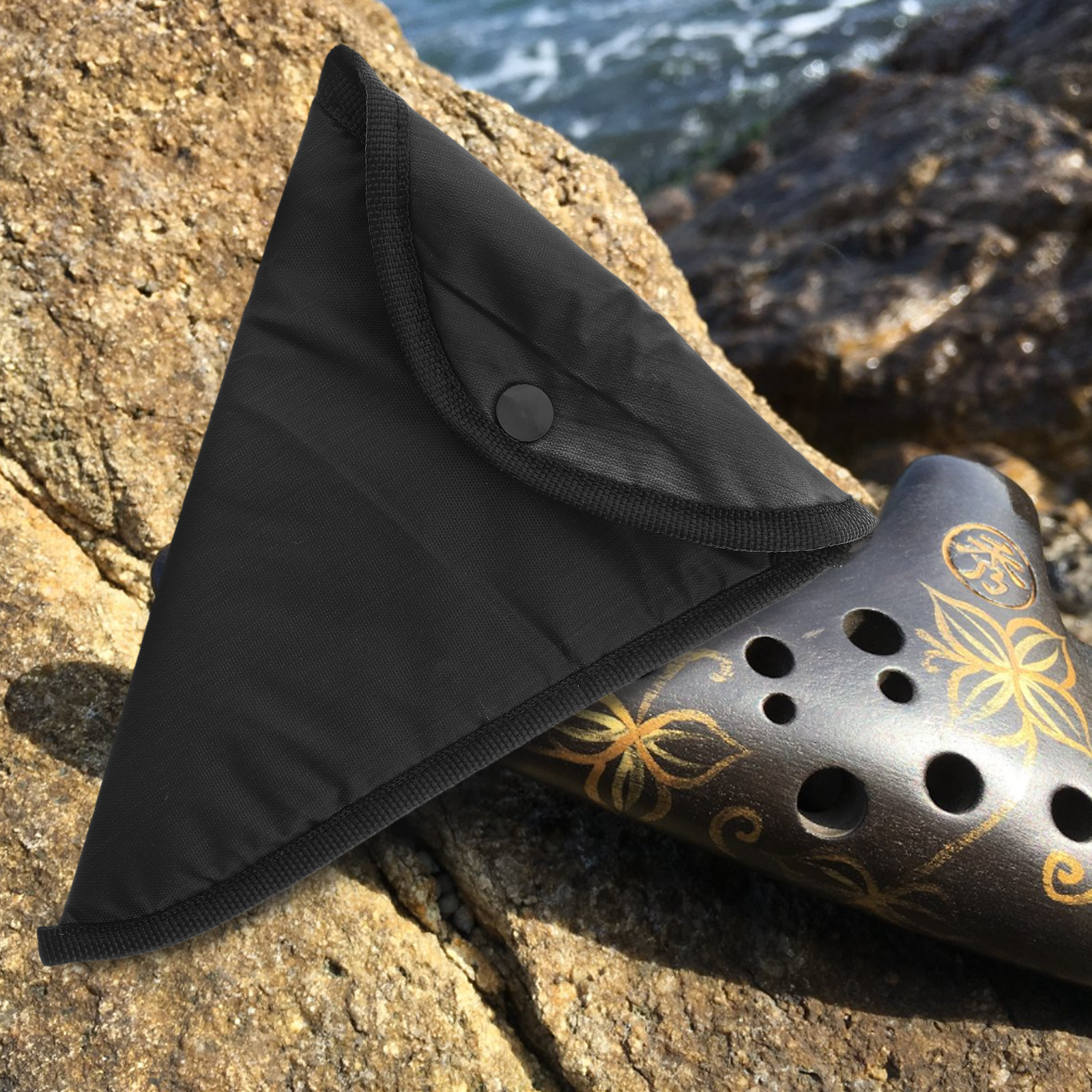 2Pcs Ocarina Storage Pouch Por – обзор и цена Musical Instrument Triangle
