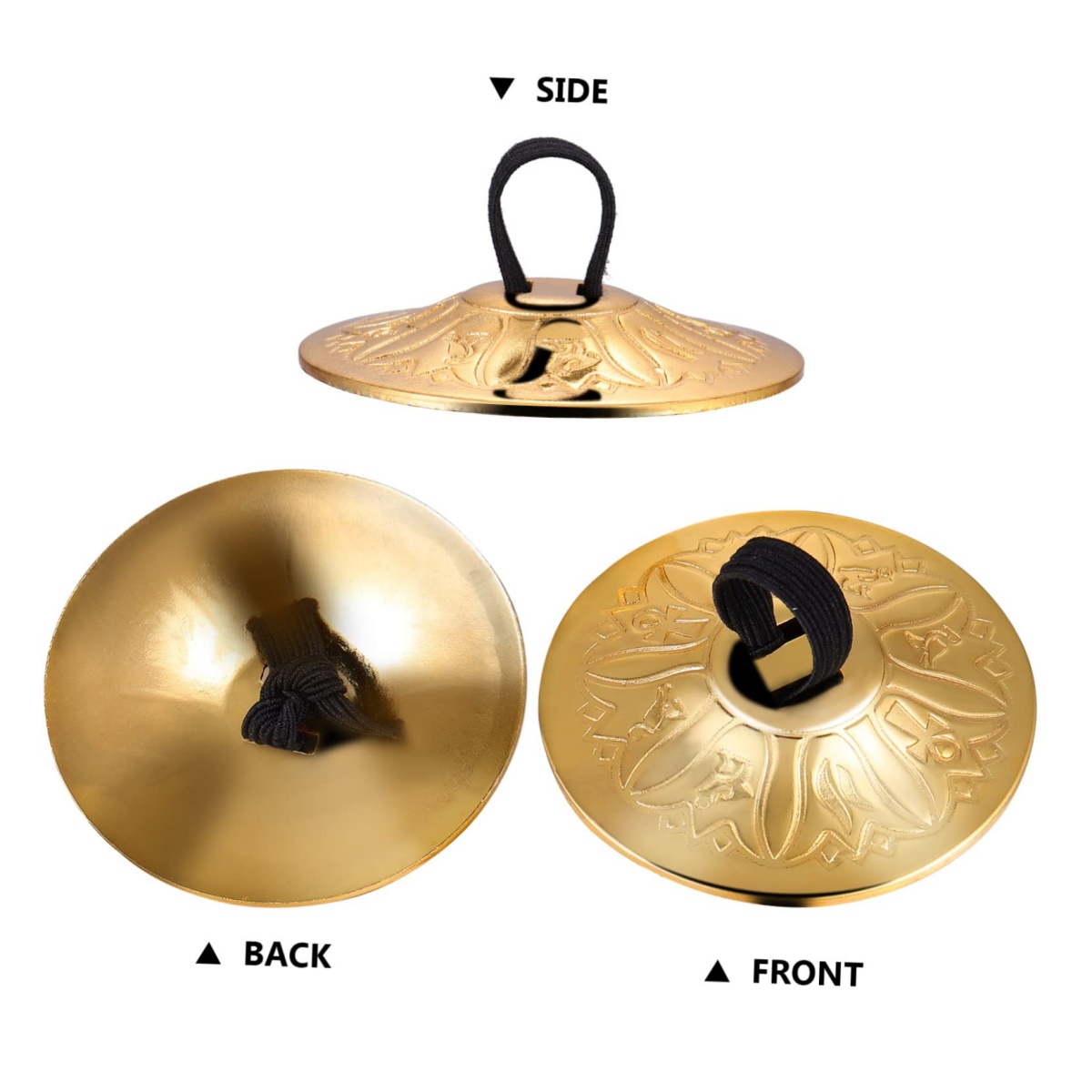 4PCS Mini Copper Finger Cymbal – обзор и цена Musical Instrument With Hand