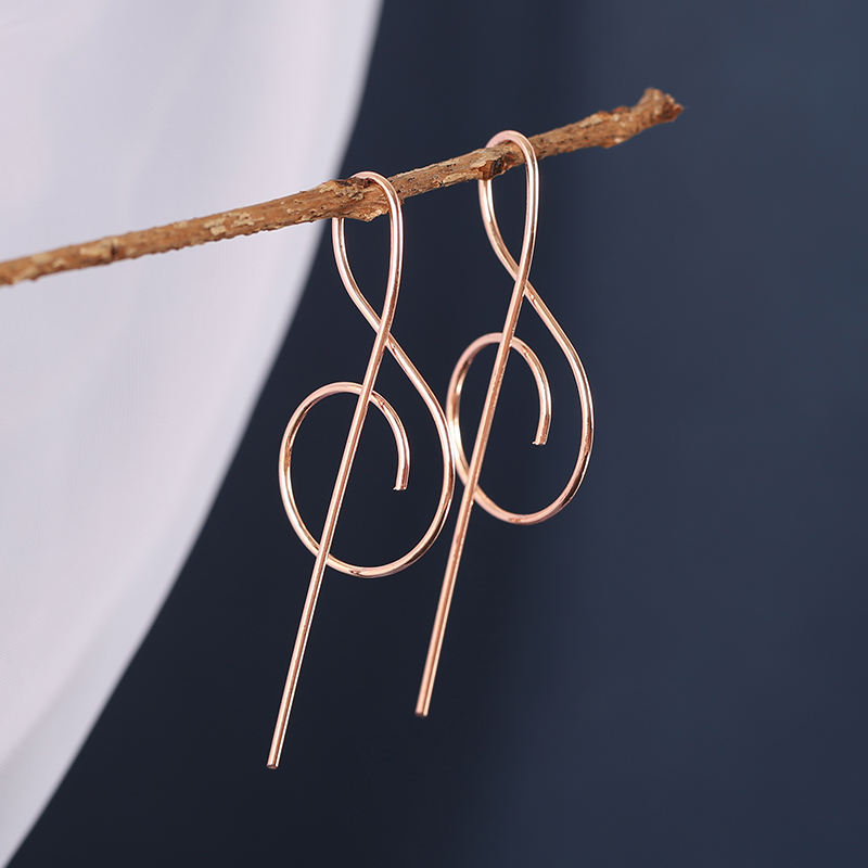 Trendy Music Symbol Earrings f – обзор и цена Musical Instrument Symbols
