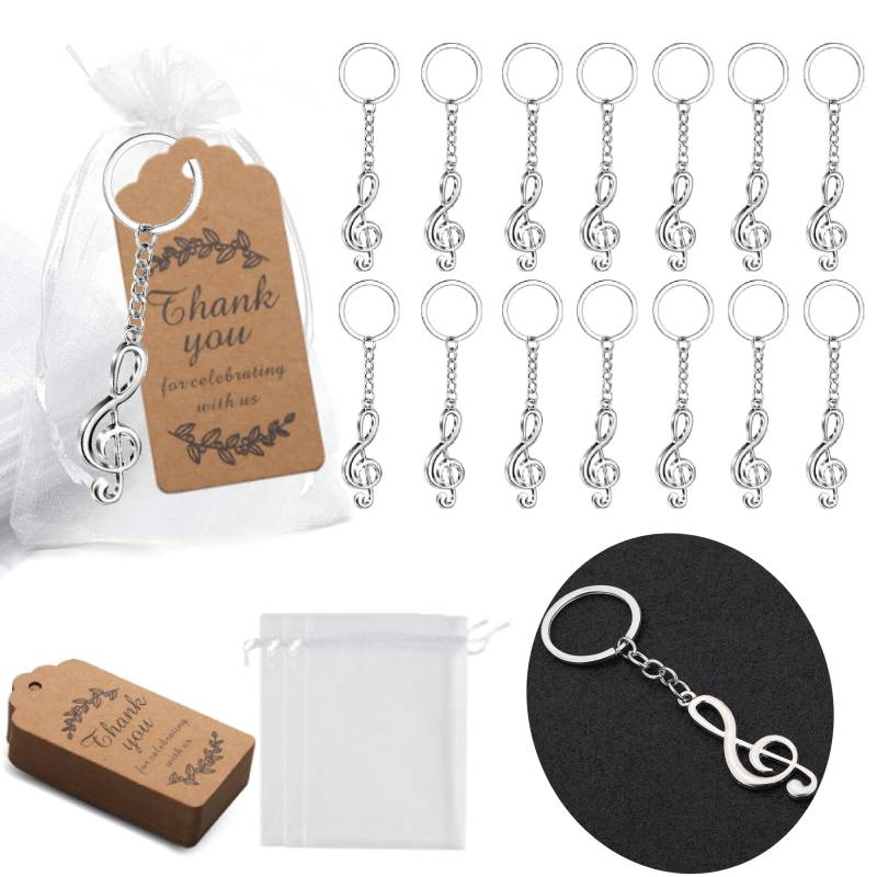 10Sets Musical Note Key Chain  – обзор и цена Musical Instrument Symbols