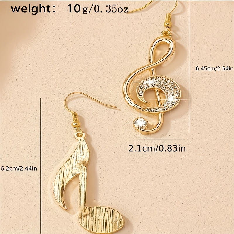 Exquisite Rhinestone Music Sym – обзор и цена Musical Instrument Symbols